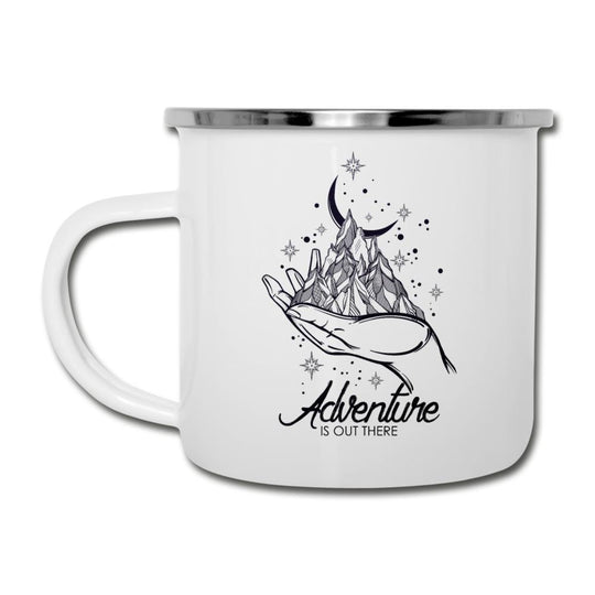 Adventure is out there Enamel Camping Mug