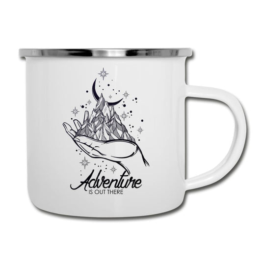 Adventure is out there Enamel Camping Mug