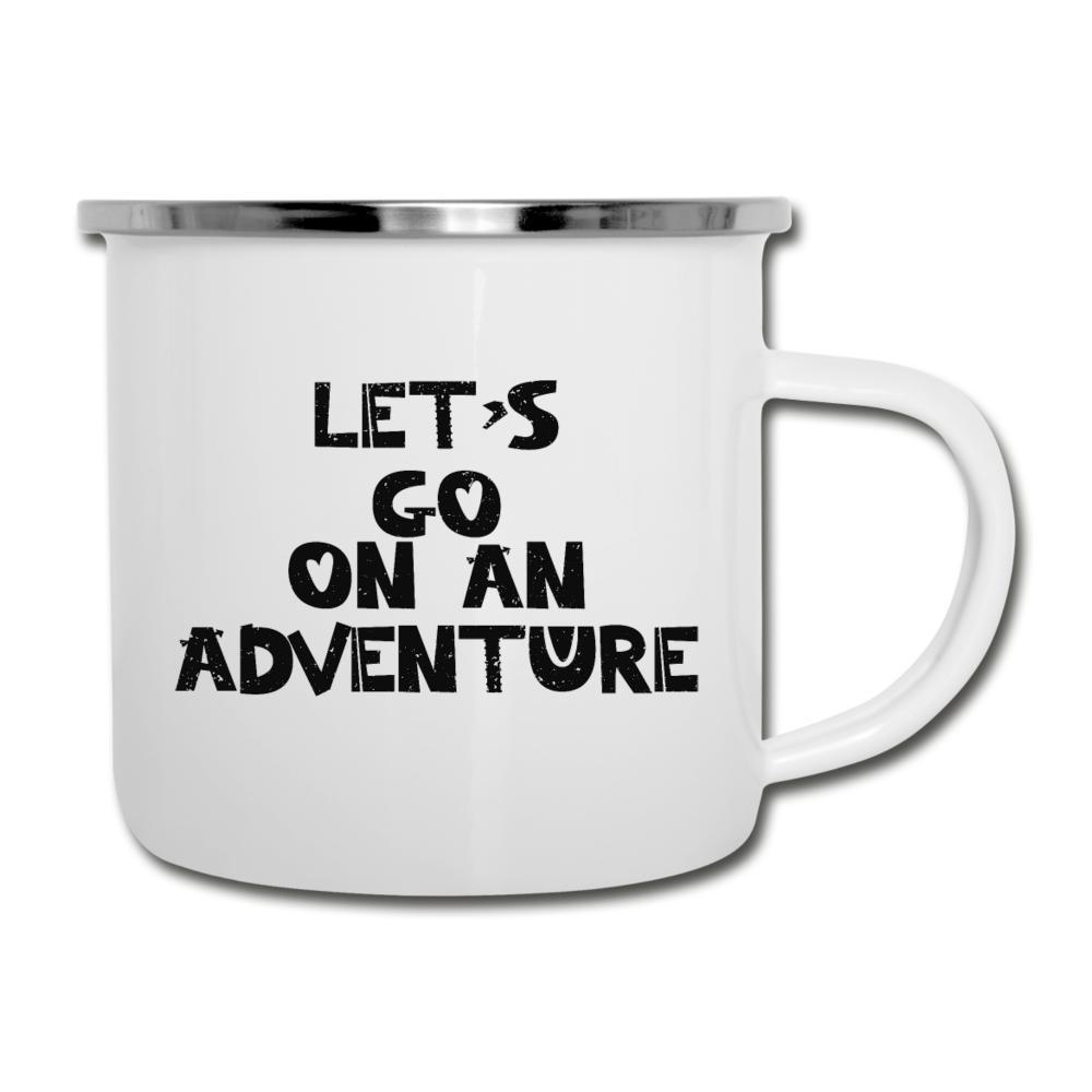 Go On An Adventure Enamel Camping Mug