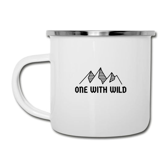 Go Outside Enamel Camping Mug