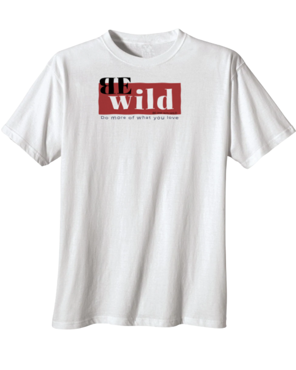 Men's Be Wild Organic Cotton Heavyweight T Shirt