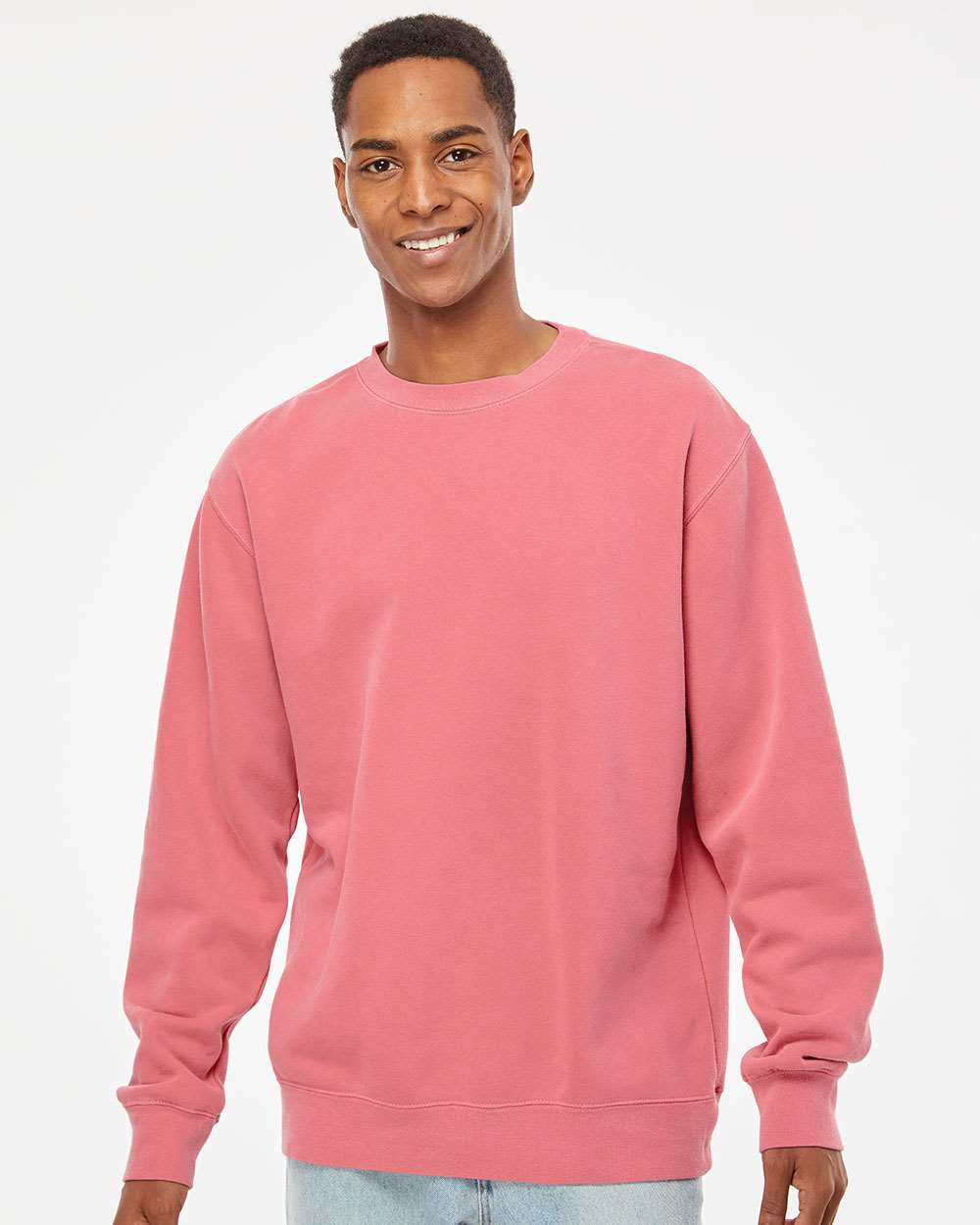 Men's Ecomfy™ Pigment Dyed Crew Neck Pullover