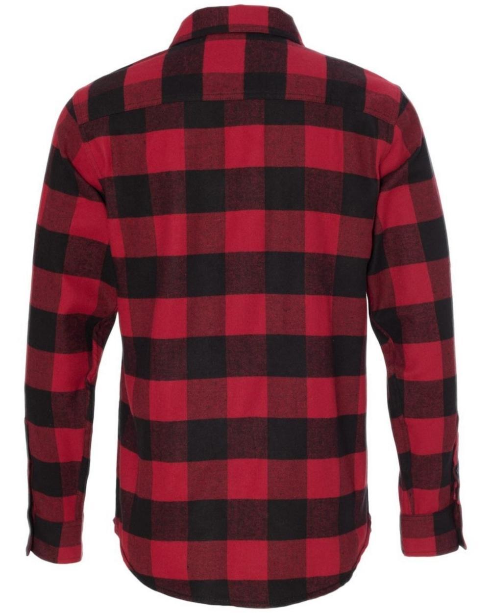 Men's Red Buffalo Long Sleeve Flannel