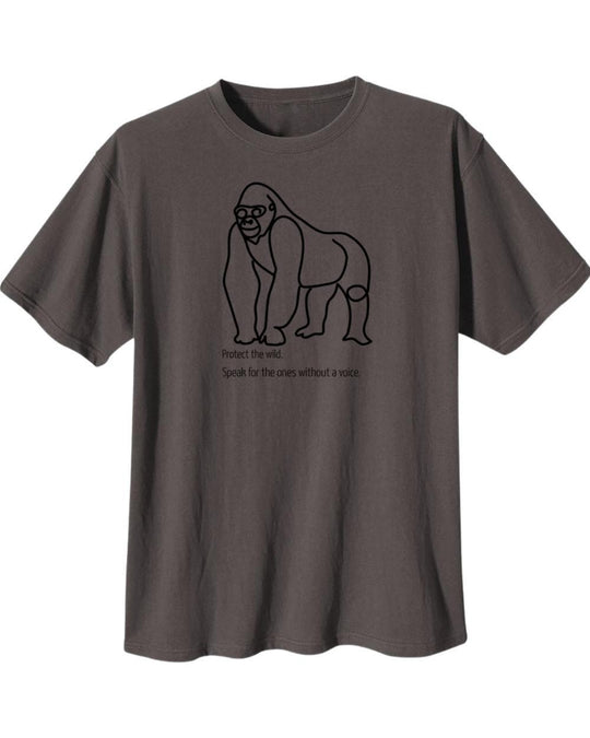 Men's Wild Gorilla Organic Cotton Heavyweight T-Shirt