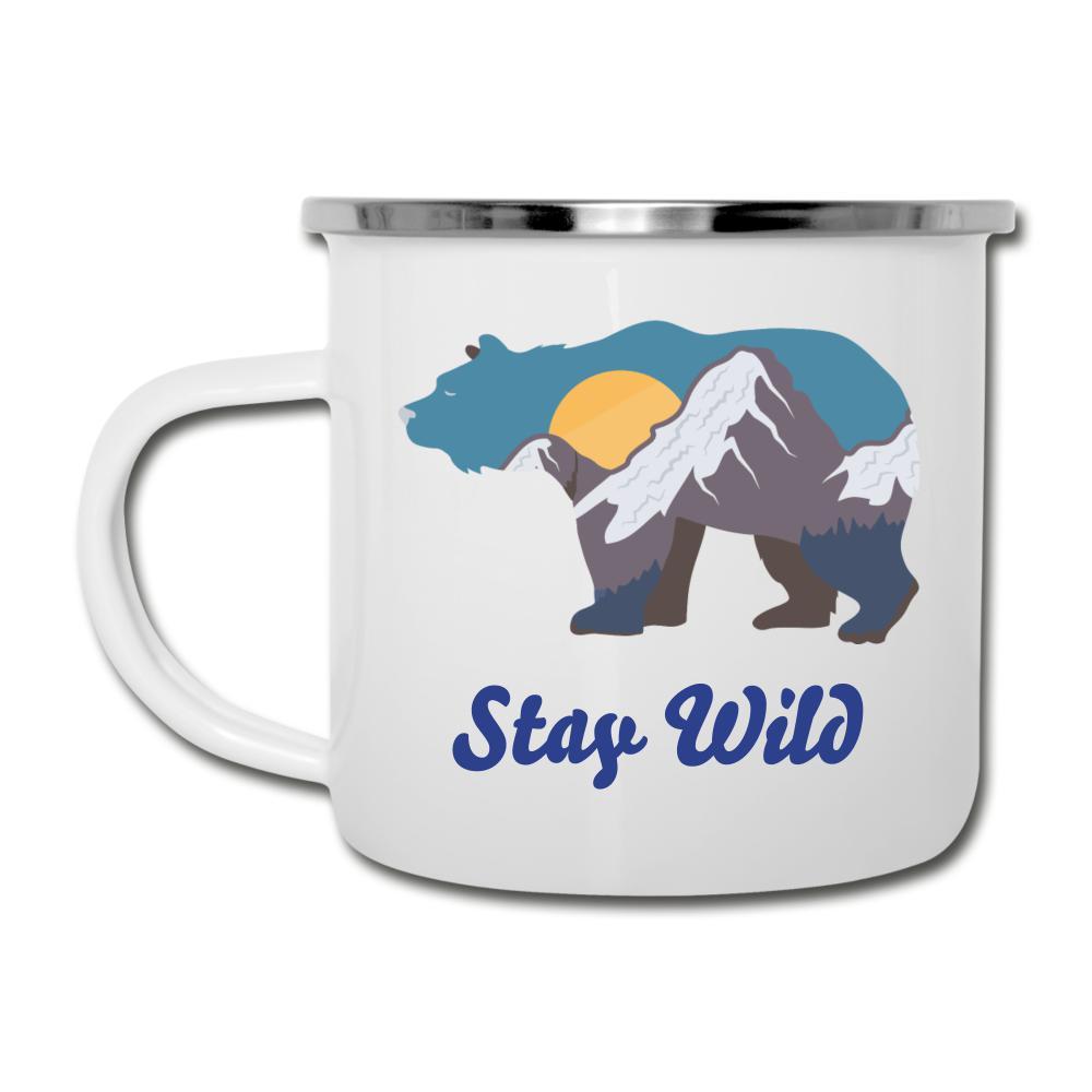 Stay Wild Enamel Camping Mug