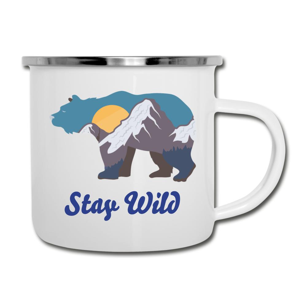 Stay Wild Enamel Camping Mug