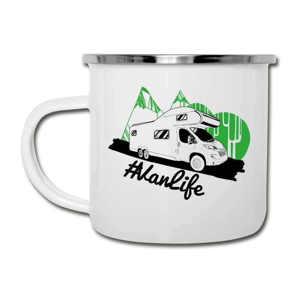 #Vanlife Enamel Camping Mug