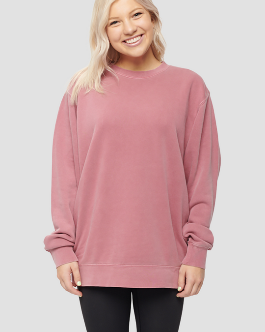 Women's Ecomfy™ Pigment Dyed Crew Neck Pullover