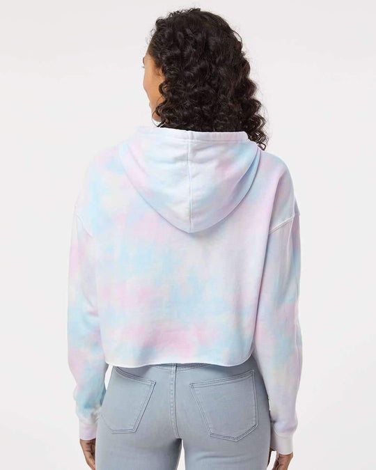 Women's OWW™ Tie Dye Crop Top Hoody