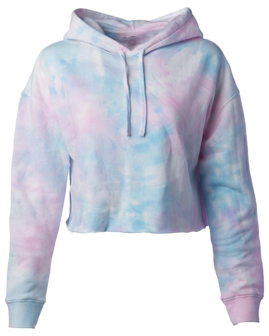 Women's OWW™ Tie Dye Crop Top Hoody