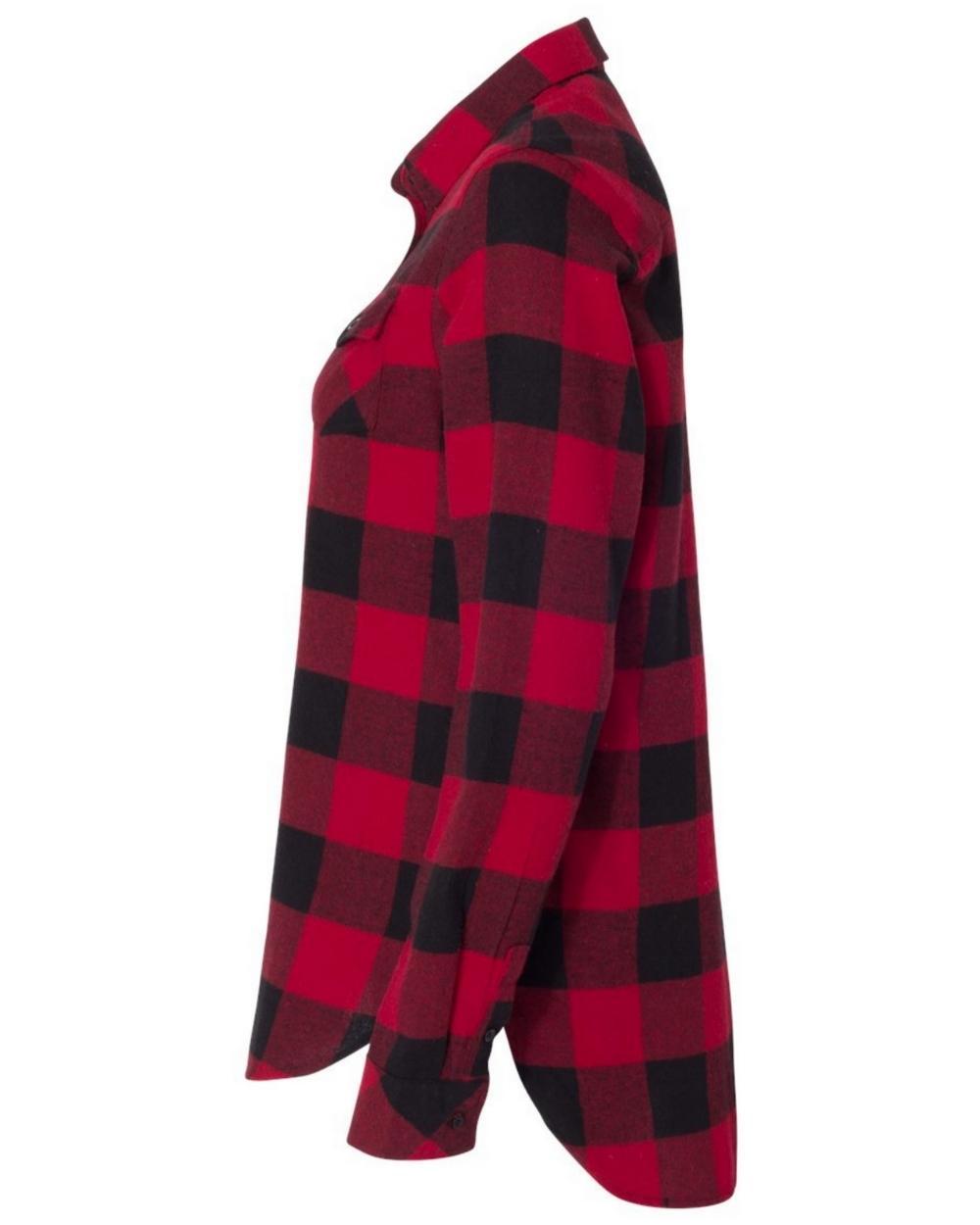 Women's Red Buffalo Long Sleeve Flannel